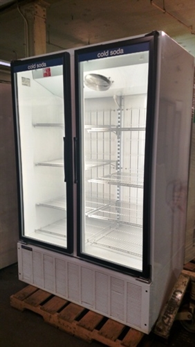 2 Door Master-bilt Self-Contained Freezer, AA Store Fixtures