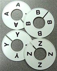 OFA923 - A-Z Round Size Dividers, AA Store Fixtures