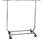 RCS/1 - Heavy Duty Hangrail Clothing Rack, AA Store Fixtures