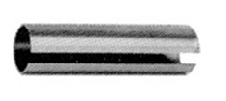 Round Tubing Slatwall Hangrail Splicer - Set of 10