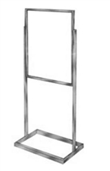 bh24_main - Rect Tube Standing Sign Holders, AA Store Fixtures