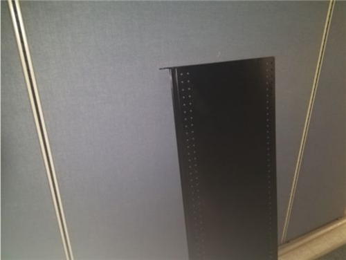DL Style Charcoal/Black Lozier 25" x 36" Shelf