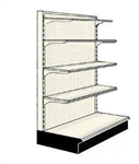 Used 3' endcap unit with 4 shelves