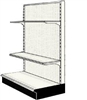 Reconditoned 4' endcap unit with 2 shelves