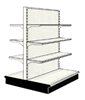 Reconditioned 4' gondola run with base and 6 adjustable shelves