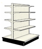 Reconditoned 4' gondola run with base and 8 adjustable shelves