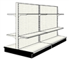 Reconditioned 8' gondola run with base and 8 adjustable shelves