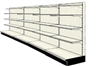 Reconditioned 16' wall run with base and 16 adjustable shelves