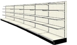 Reconditioned 20' wall run with base and 20 adjustable shelves
