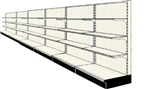 Used 24' wall run with base and 18 adjustable shelves