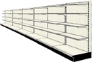 Used 24' wall run with base and 24 adjustable shelves