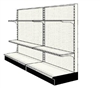 Reconditioned 8' wall run with base and 4 adjustable shelves