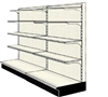Reconditioned 8' wall run with base and 8 adjustable shelves