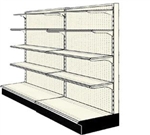 Reconditioned 8' wall run with base and 8 adjustable shelves