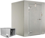 8x6 walk-in storage cooler